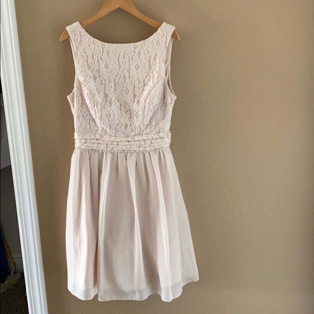 Beige Dress